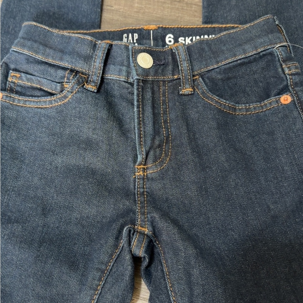 GAP Indigo Denim Jeans with Contrast Stitching